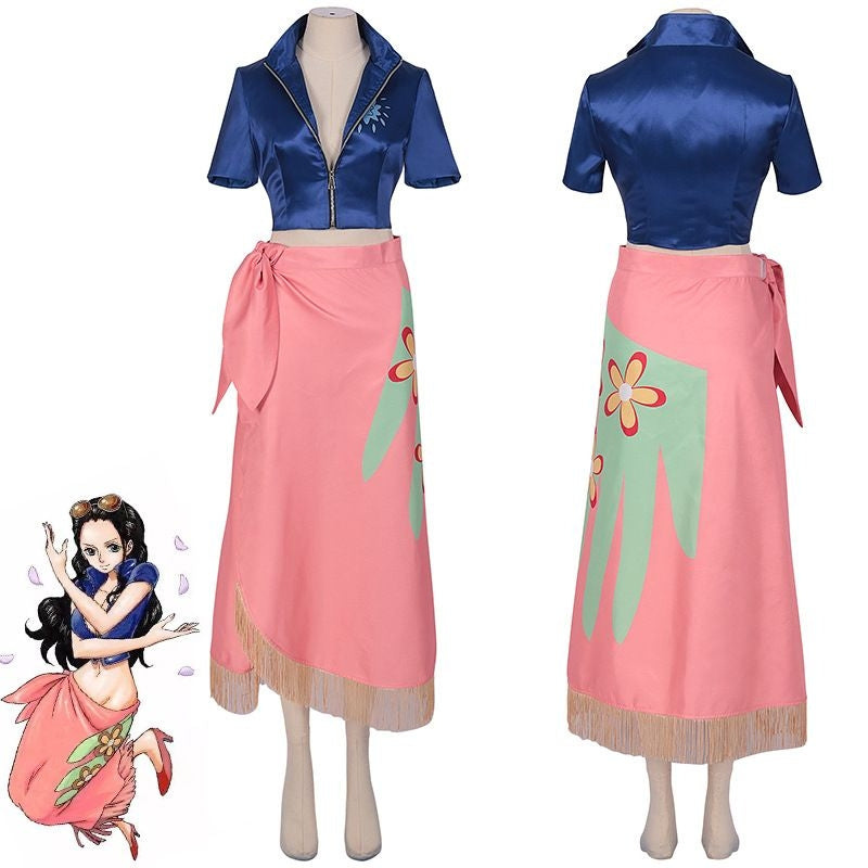 One Piece Robin Cosplay Costume [sz:xxl]