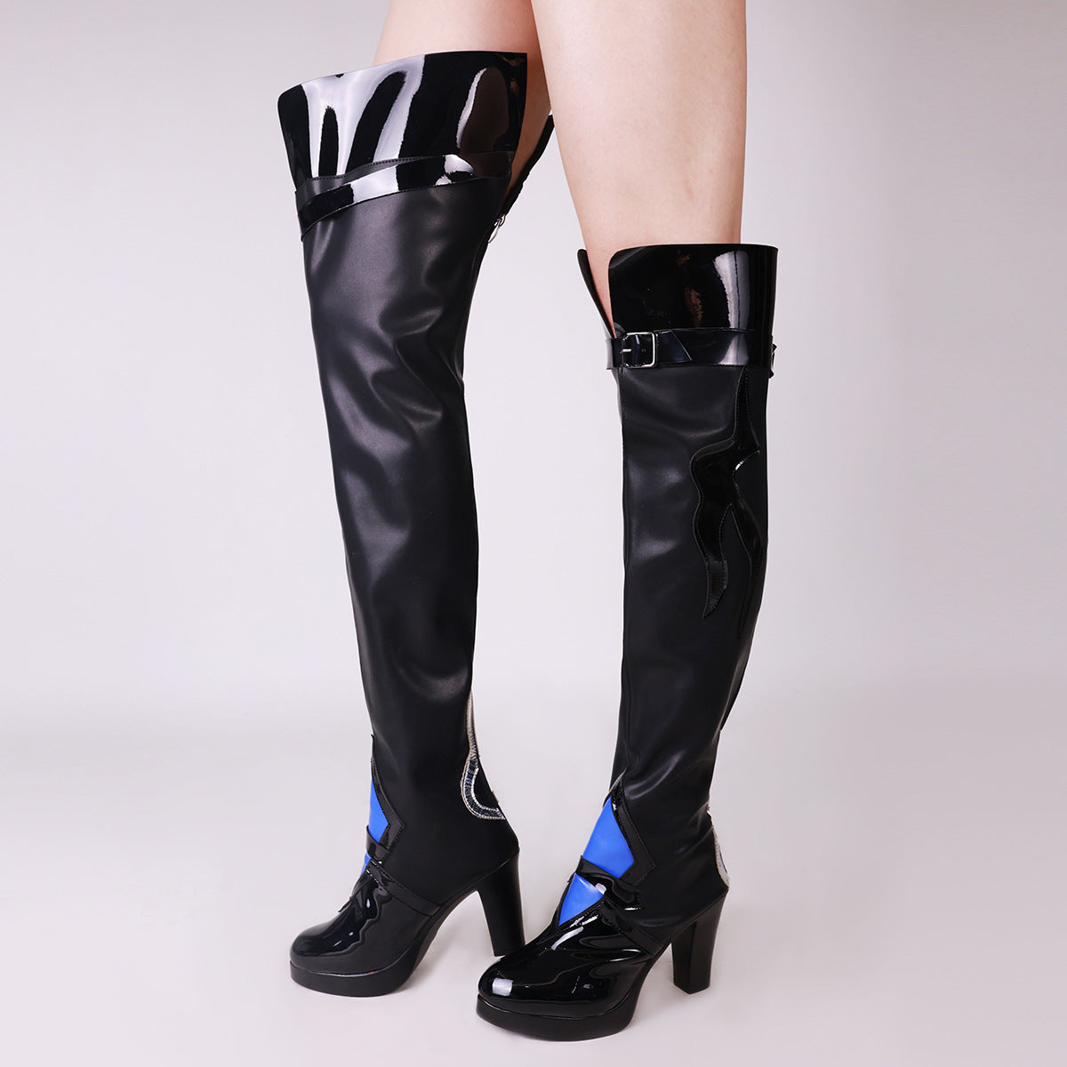 Honkai Star Rail Acheron Cosplay Shoes [sz:36]