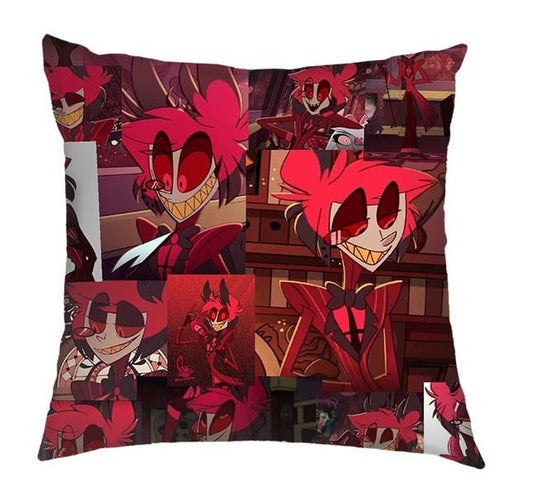 Anime Pop Culture Square Cushion Pillow 45*45cm Hazbin Hotel - Alastor