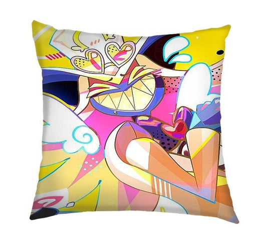 Anime Pop Culture Square Cushion Pillow 45*45cm Hazbin Hotel - Katie Killjoy