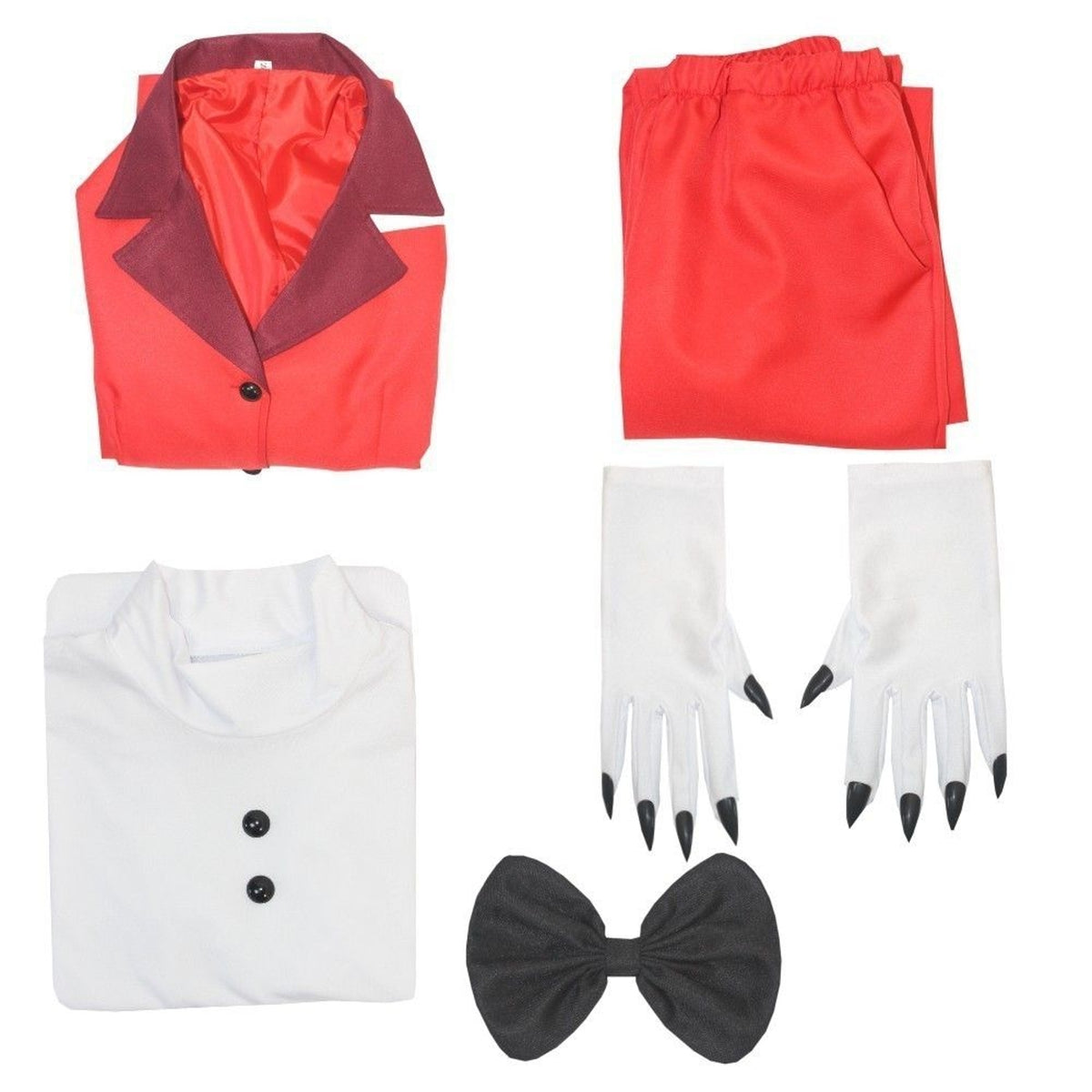 Hazbin Hotel Charlie Morningstar Black Cosplay Costume [sz:large]