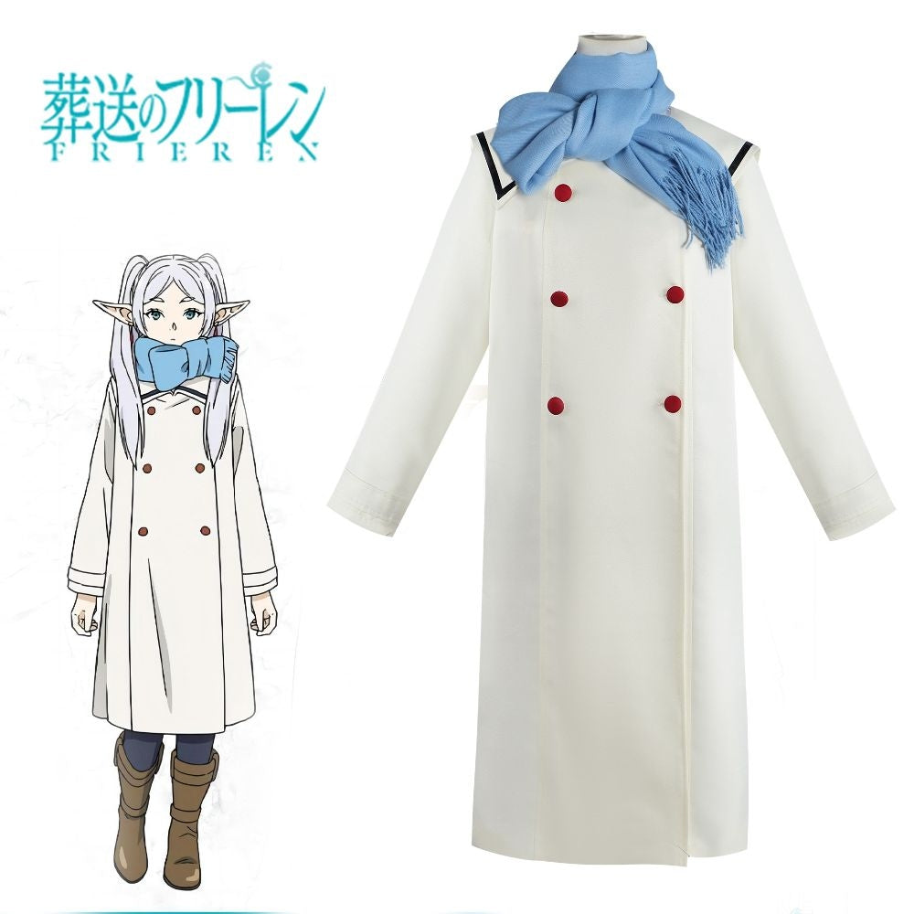 Frieren Beyond Journeys End Frieren Winter Cosplay Costume [sz:xxxl]