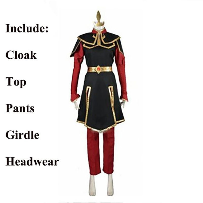 Avatar The Last Airbender Azula Cosplay Costume [sz:large]