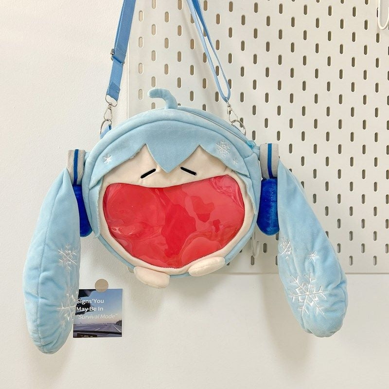 Hatsune Miku Shoulder Plush Bag