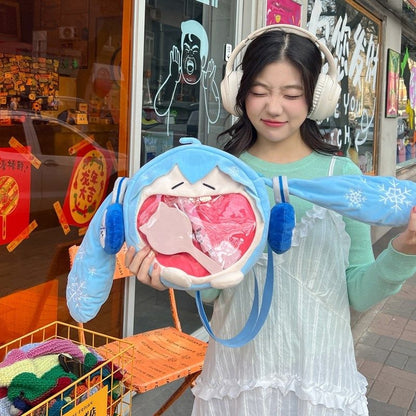 Hatsune Miku Shoulder Plush Bag