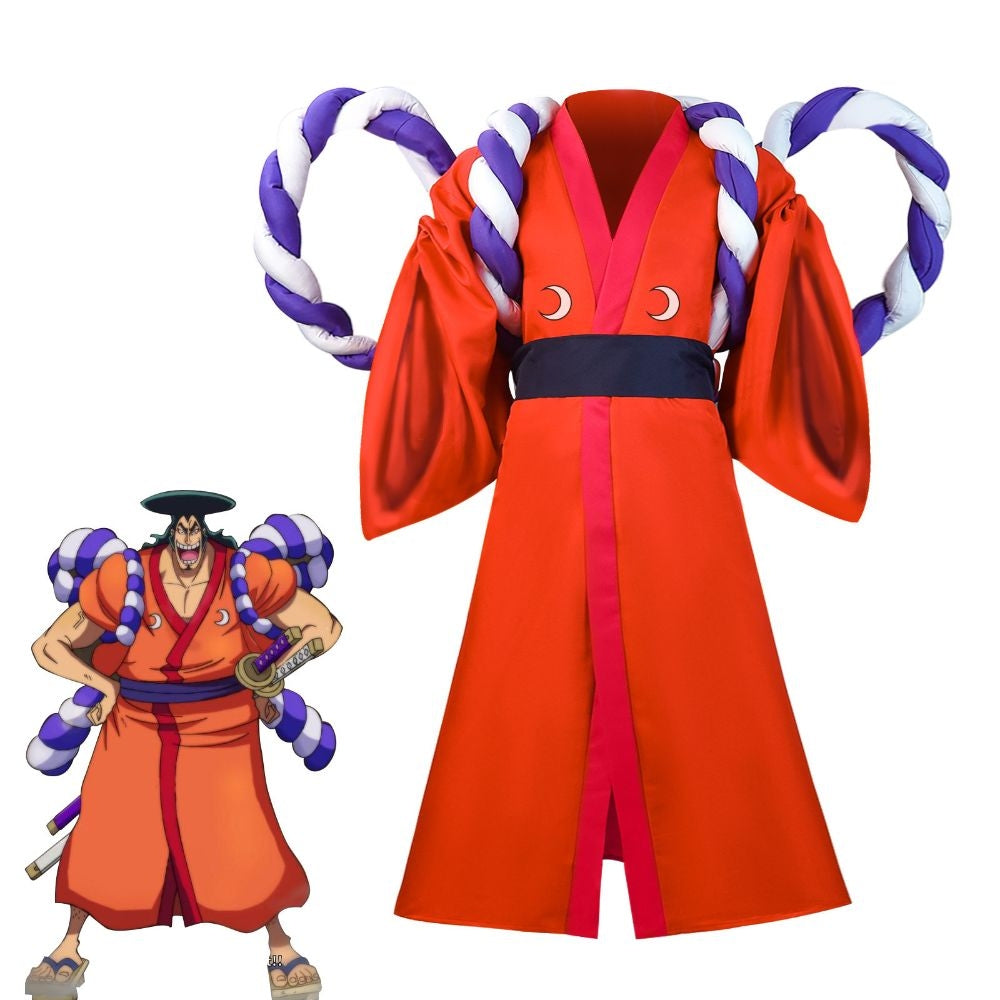 One Piece Kozuki Oden Cosplay Costume [sz:xxxl]