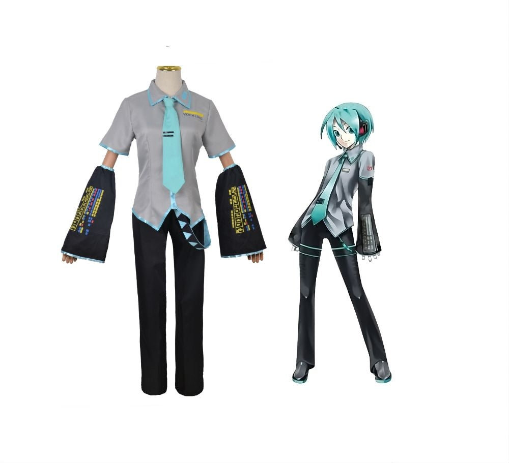 Vocaloid Hatsune Miku Anime Boy Size Cosplay Costume Pack [sz:large]