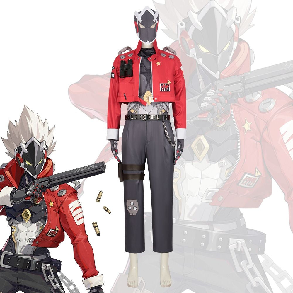 Zenless Zone Zero Billy The Kid Cosplay Costume [sz:large]