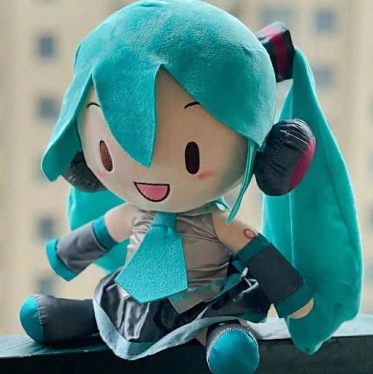 Hatsune Miku In Blue Dress Plush