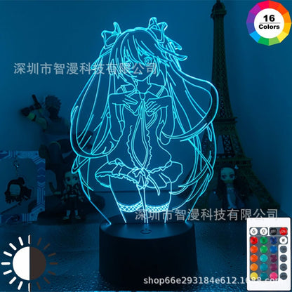 Vocaloid 3d Led Light - Hatsune Miku