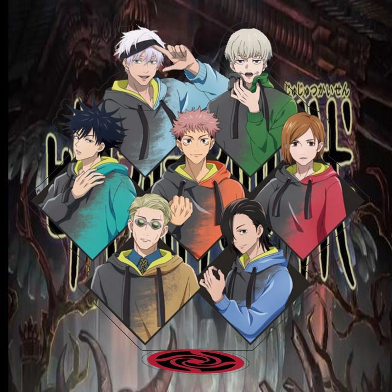 Jujutsu Kaisen Design4 15cm Acrylic Stand: Group [cl:group]