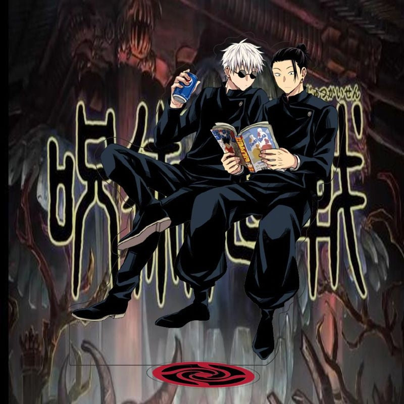 Jujutsu Kaisen Design4 15cm Acrylic Stand: Gojo $ Geto [cl:gojo & Geto]
