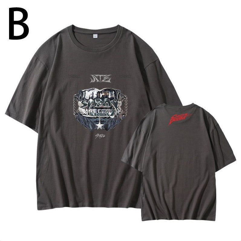 Stray Kids Ate 2024 Black Adult Size Tshirt: 2. Small (au Xxs-xs) [sz:small]