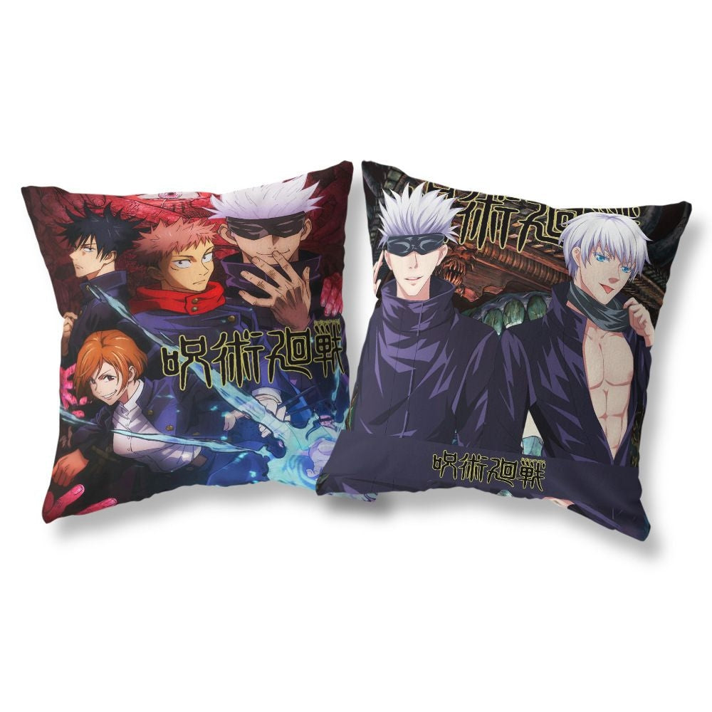 Anime Pop Culture Square Cushion Pillow 45*45cm Jujutsu Kaisen - Gojo Design3