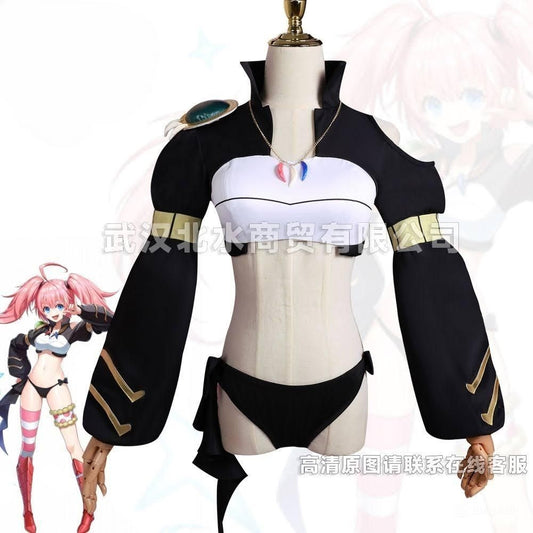 That Time I Got Reincarnated As A Slime Milim Nava Cosplay Costume [sz:xxl]