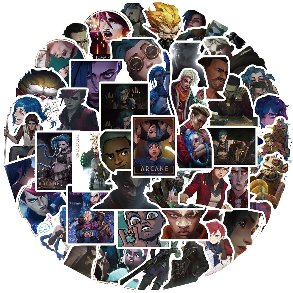 50pcs Arcane Sticker Pack