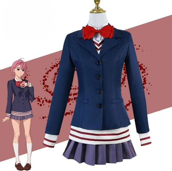 Dandadan Aira Shiratori Uniform Cosplay Costume [sz:xs]