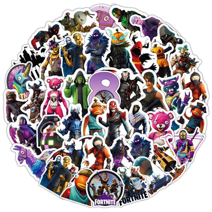 50pcs Fortnite Sticker Pack