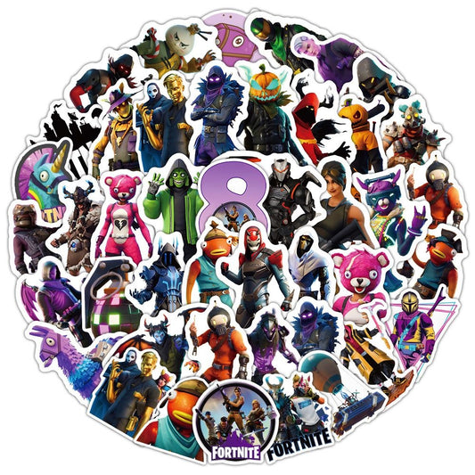50pcs Fortnite Sticker Pack