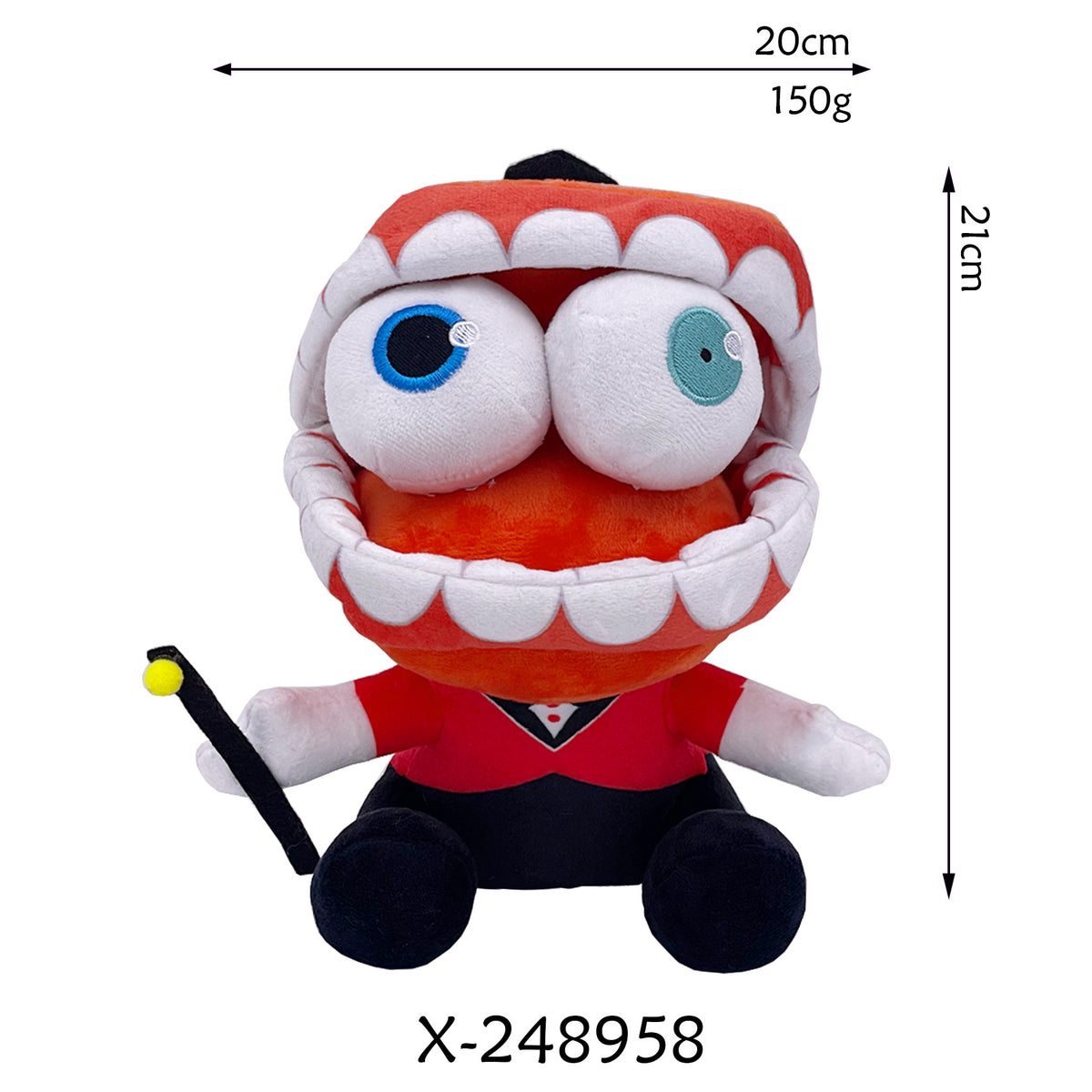 The Amazing Digital Circus Caine 20cm Plush