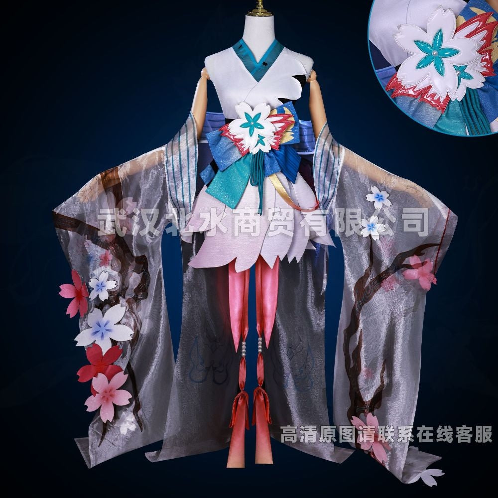 Hatsune Miku Onmyoji Awakened Cosplay Costume [sz:large]