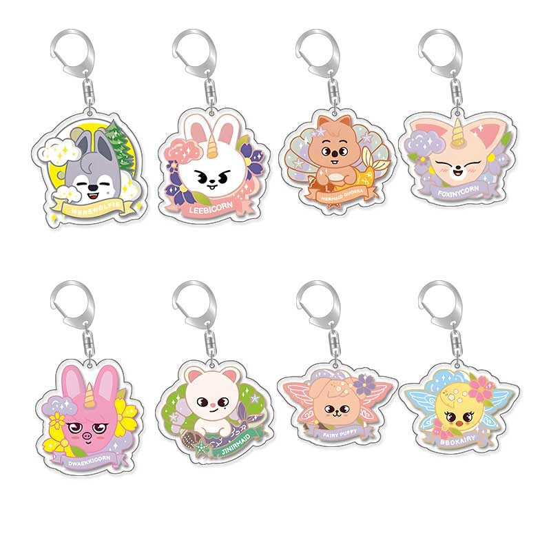 Stray Kids Skzoo Acrylic Keyrings