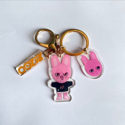 Stray Kids Skzoo Acrylic Keyrings: Dwaekki [chr:dwaekki]
