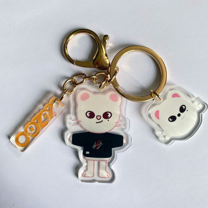 Stray Kids Skzoo Acrylic Keyrings: Jiniret [chr:jiniret]