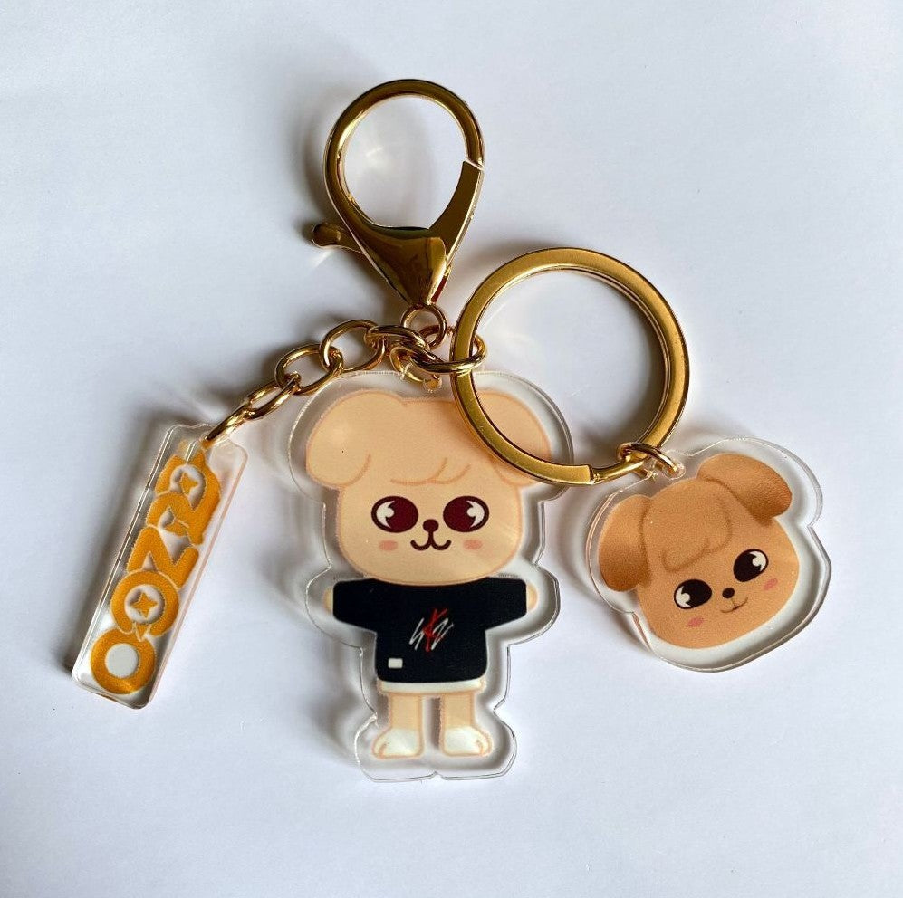 Stray Kids Skzoo Acrylic Keyrings: Puppy M [chr:puppy M]