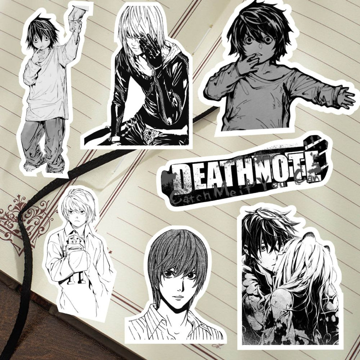 50pcs Deathnote Sticker Pack