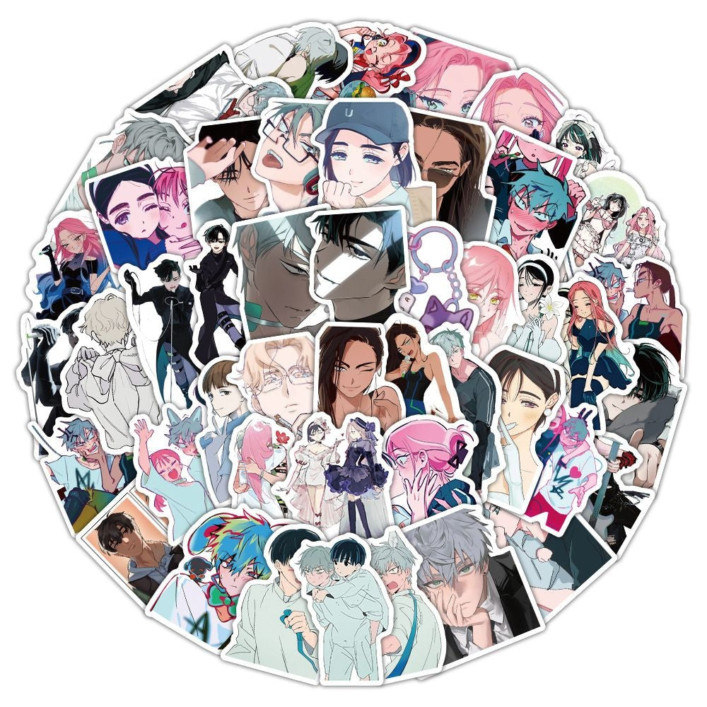 50pcs Alien Stage Sticker Pack