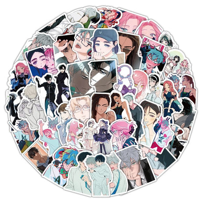 50pcs Alien Stage Sticker Pack