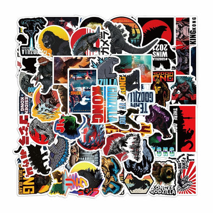 50pcs Godzilla Sticker Pack