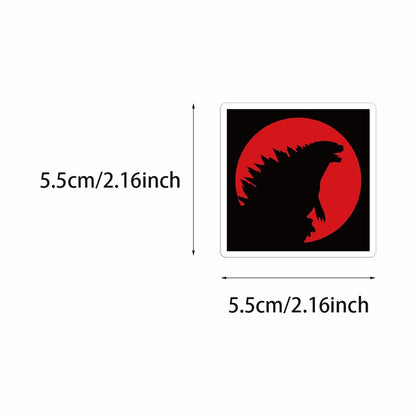 50pcs Godzilla Sticker Pack