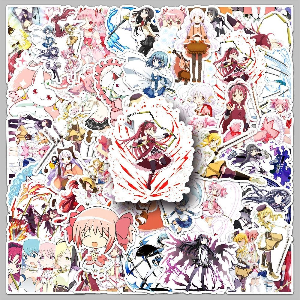 50pcs Madoka Magica Sticker Pack