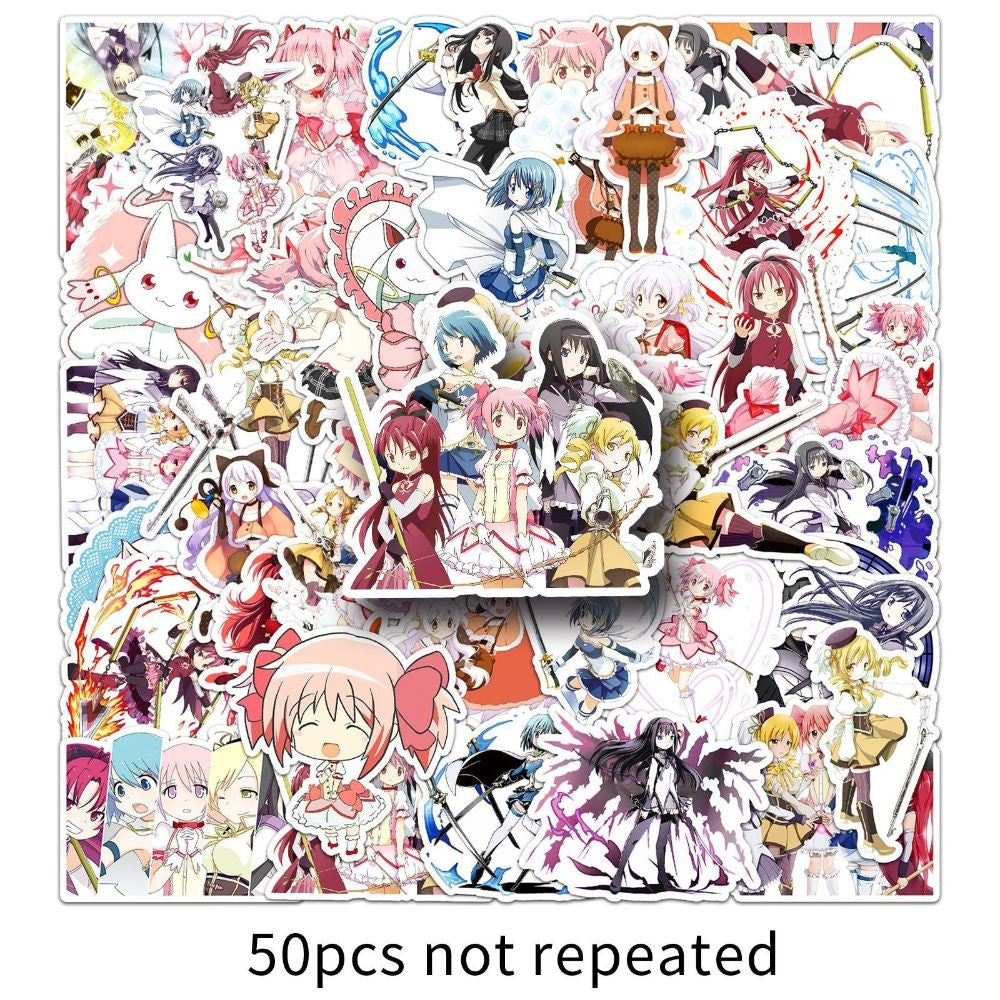 50pcs Madoka Magica Sticker Pack