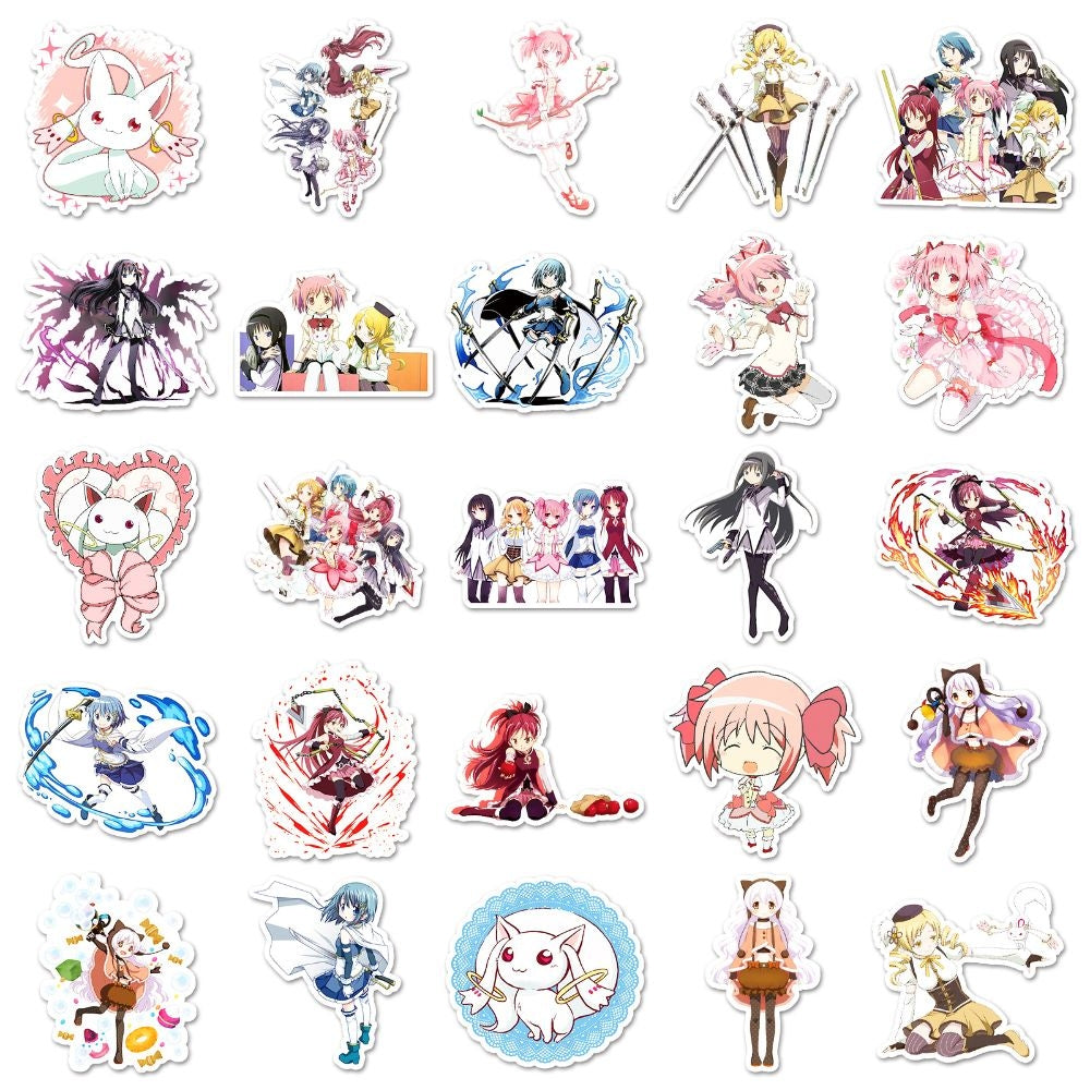 50pcs Madoka Magica Sticker Pack