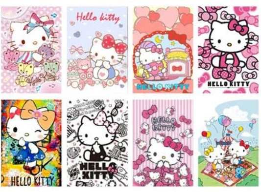 Anime Poster Pack 8pcs Sanrio Hello Kitty