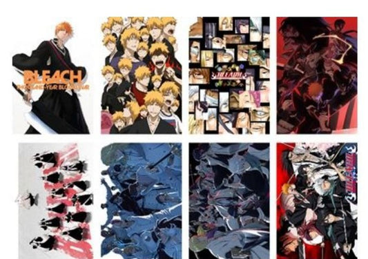 Anime Poster Pack 8pcs Bleach