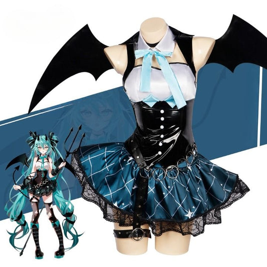Hatsune Miku Little Devil Cosplay Costume [sz:large]