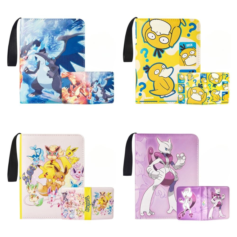 Pokemon Collection Book Card 9 Grid 25 Pages Assorted