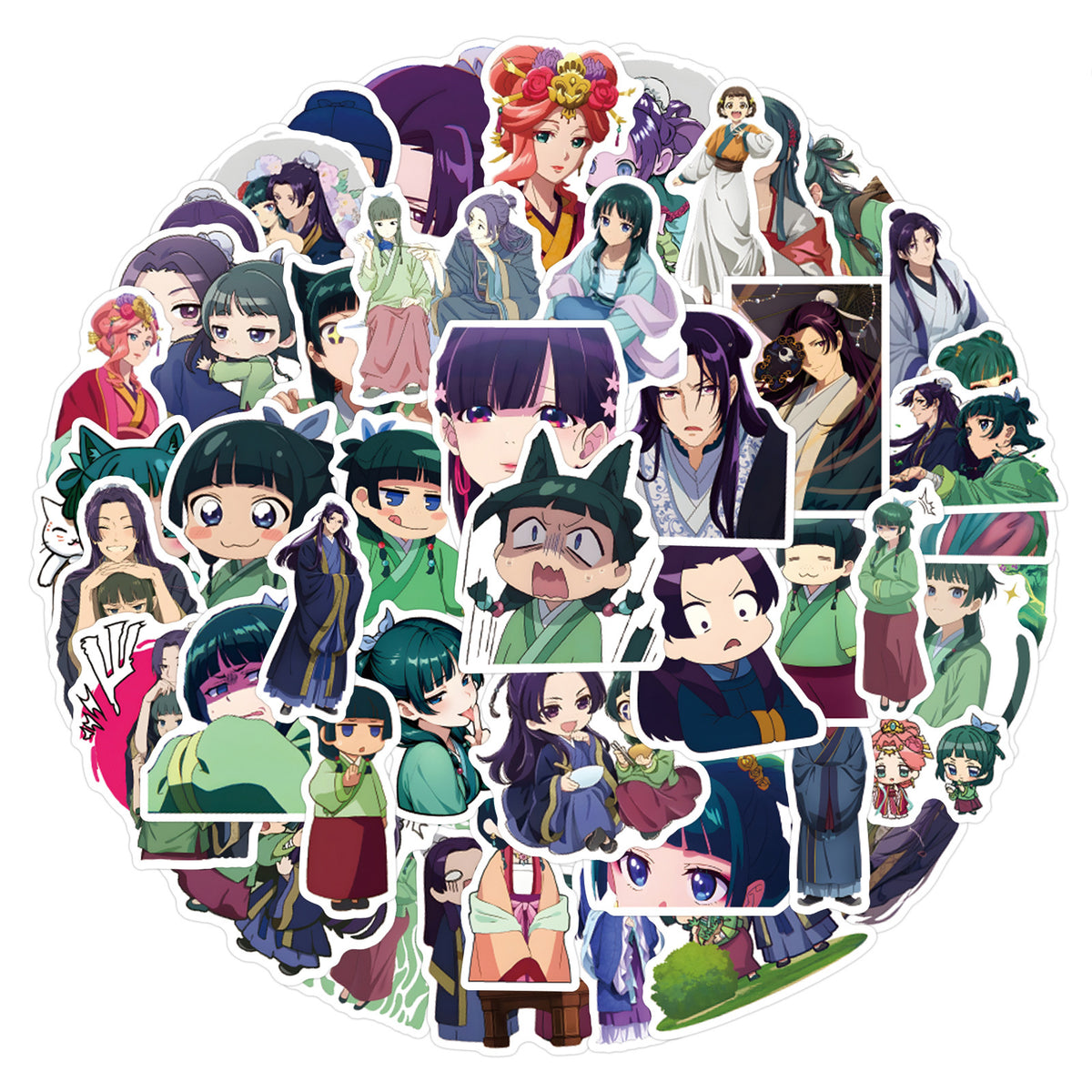 50pcs The Apothecary Diaries Sticker Pack
