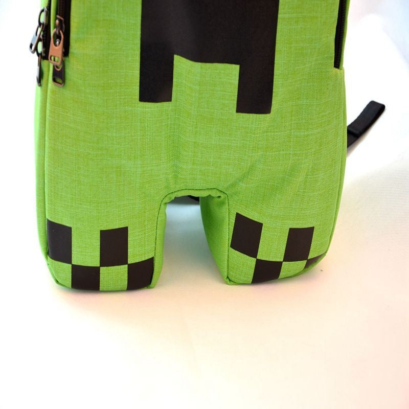 Minecraft Green Backpack