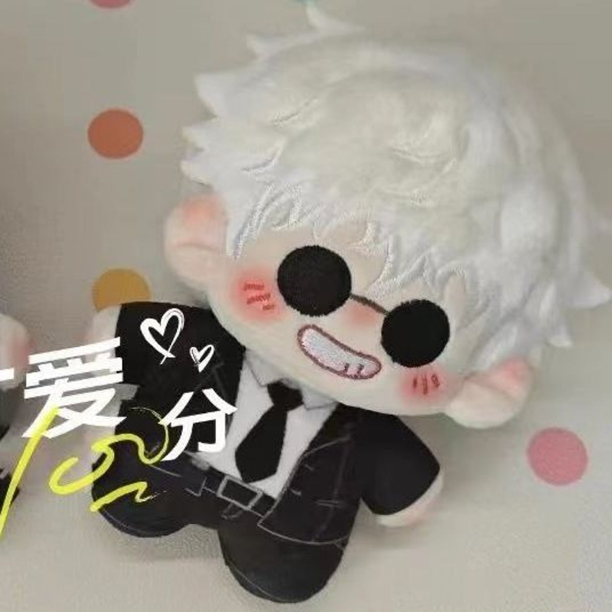 Jujutsu Kaisen With A Tie 12cm Hanging Plush: Gojo [chr:gojo]
