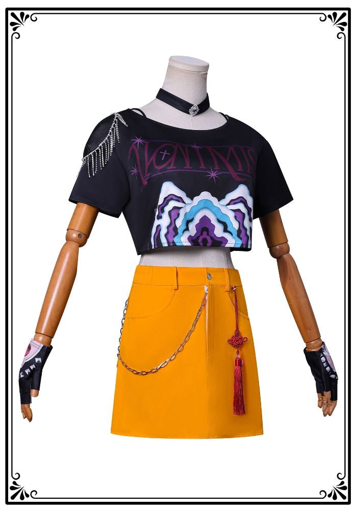 Kpop Demon Hunters Mira Cosplay Costume [sz:eu 140]