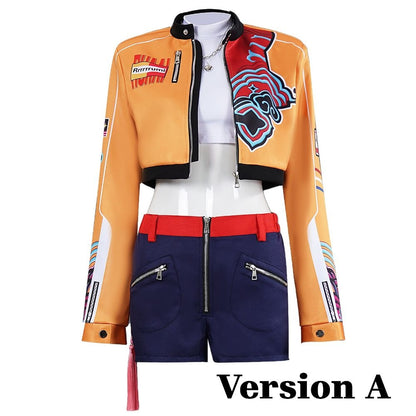 Kpop Demon Hunters Rumi Cosplay Jacket: 1. Xs (au Xxxs - Xxs) [sz:xs]