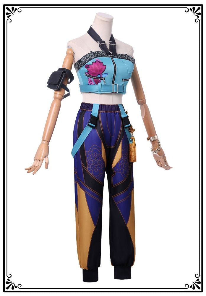 Kpop Demon Hunters Zoey Cosplay Costume: 7. Xxxl (au Xl-xxl) [sz:xxxl]