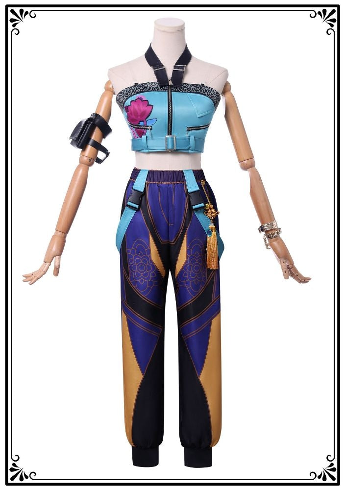 Kpop Demon Hunters Zoey Cosplay Costume: Euro 160 - Aus Kids > 12 [sz:eu 160]