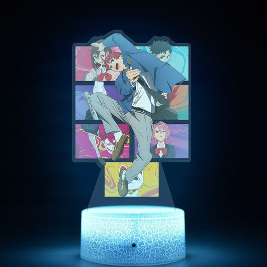 Dandadan Acrylic Stand Led Light: Jin Enjoji [cl:jin Enjoji]