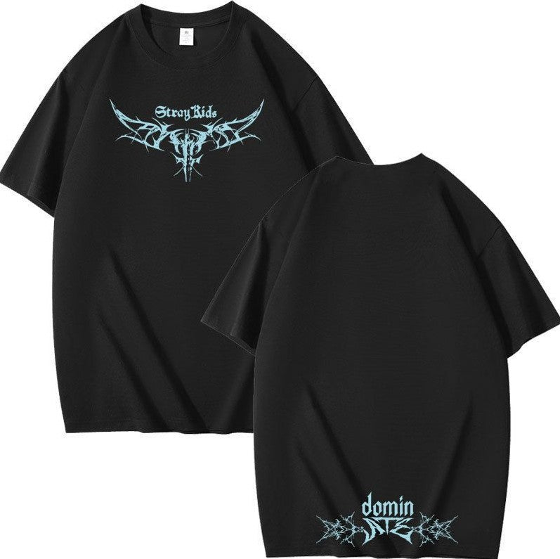 Stray Kids Dominate Black Adult Tshirt: 2. Small (au Xxs-xs) [sz:small]